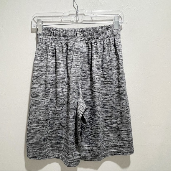 NBA Men’s Gray Space Dye Basketball Trainer Pull On Shorts Logo Size Small - Picture 2 of 6